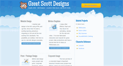 Desktop Screenshot of greatscottdesigns.com